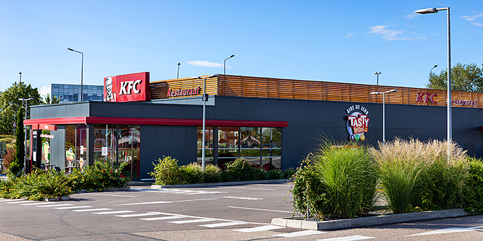 KFC metz metzanine food restaurant shopping